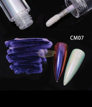 Nail Mirror Liquid Chrome Powder | CM Series CM07 Nail Powder