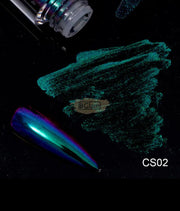 Nail Mirror Liquid Chrome Powder | CS Series Nail Powder