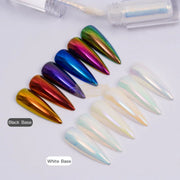 Nail Mirror Liquid Chrome Powder | WT & TC Series Nail Powder