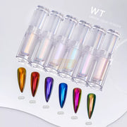 Nail Mirror Liquid Chrome Powder | WT & TC Series Nail Powder
