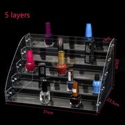 Nail Polish Display Stand | 5 Tiers Organizers