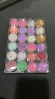 Nail Powder Magic Nail Acrylic Powder Set of 24 Acrylic Powder