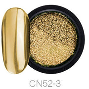 Nail Powder | Metallic Chrome Mirror Powder with applicator Nail Powder