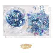 Nail Sequins - Available in 12 designs Nail Sequins