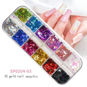 Nail Sequins Set - Available in 4 Designs SP0204-03 Nail Sequins