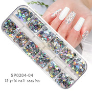 Nail Sequins Set - Available in 4 Designs SP0204-04 Nail Sequins