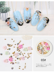 Nail Shell Flower Nail Decoration Available in 2 designs 5 Nail Art