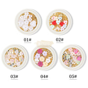 Nail Shell Flower Nail Decoration Available in 2 designs Nail Art