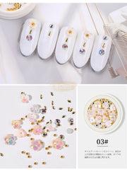 Nail Shell Flower Nail Decoration Available in 2 designs Nail Art