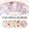 Nail Shell Flower Nail Decoration Available in 2 designs Nail Art