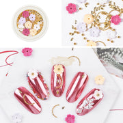 Nail Shell Flower Nail Decoration Available in 2 designs Nail Art