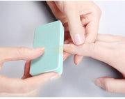 Nail Shine Buffer Green/White Nail Art Tool