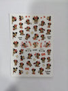 Nail Stickers Cartoon Collection | K-009 Minnie & Mickey Nail Art