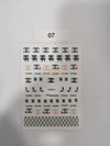 Nail Stickers Designer Collection VDSM-J 07 Chanel Nail Art