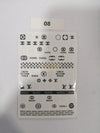 Nail Stickers Designer Collection VDSM-J 08 Chanel/LV/Gucci Nail Art