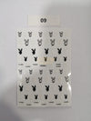 Nail Stickers Designer Collection VDSM-J 09 Playboy Nail Art