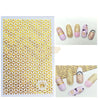 Nail Stickers | R136 | Gold Nail Art