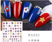 Nail Stickers WG Series Nail Stickers