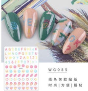 Nail Stickers WG Series Nail Stickers