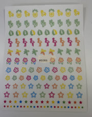 Nail Stickers WG Series WG086 Nail Stickers