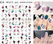 Nail Stickers WG Series WG471 Nail Stickers