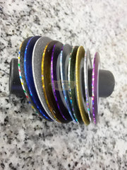 Nail Striping Tape Line 1MM Available in 10 colors Nail Art