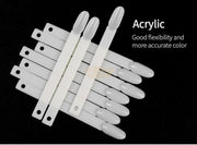 Nail Swatch Sticks Round Head (50 tips) Nail Art Tool