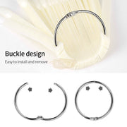 Nail Swatch Sticks Round Head (50 tips) Nail Art Tool