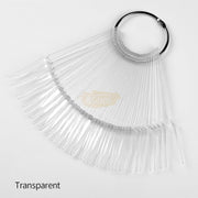 Nail Swatch Sticks Stiletto (40 tips) Clear Nail Swatch