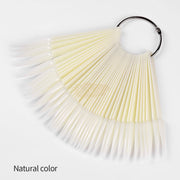 Nail Swatch Sticks Stiletto (40 tips) Natural Nail Swatch