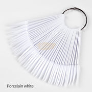 Nail Swatch Sticks Stiletto (40 tips) White Nail Swatch