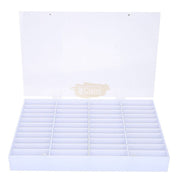 Nail Tips Display Case Organizer 4 rows Storage Containers