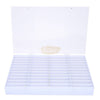 Nail Tips Display Case Organizer 4 rows Storage Containers