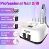 Professional Electric Nail Drill Machine 35,000 RPM with Bits & Pedal | Power T17 | White Nail Drill Machine