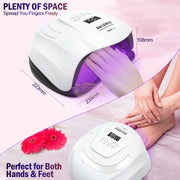 SUN Xplus UV LED Nail Lamp 168W | Black UV Lamp