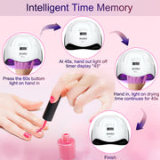 SUN Xplus UV LED Nail Lamp 168W | Black UV Lamp