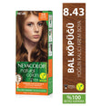 Nevacolor Natural Colors Permanent Hair Color Cream Set | 8.43 Honey Foam