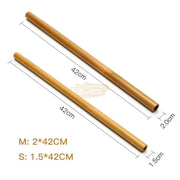 Natural Bamboo Massage Stick | Wood Therapy Stick