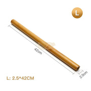 Natural Bamboo Massage Stick | Wood Therapy Stick