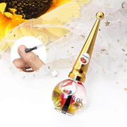 Natural Dryed Flower Nail Care Cuticle Oil Nourishing | Peach | 15ml Scented Nail Oil