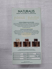 Naturalis Ammonia-Free Permanent Hair Color Cream Set | 7.08 Sand Blonde | Vegan Permanent Hair Color