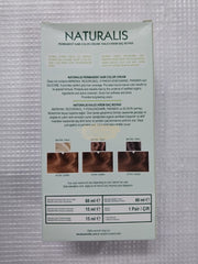 Naturalis Ammonia-Free Permanent Hair Color Cream Set | 7.3 Caramel Blond | Vegan Permanent Hair Color