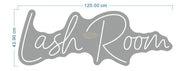 Neon Sign with Remote | White | Lash Room 120*43.9cm Indoor LED Sign