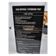 Neva Ammonia-Free Eyebrow Tint | 1 Pure Black | Vegan Eyebrow Tint