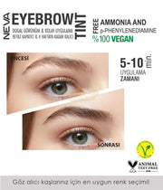 Neva Ammonia-Free Eyebrow Tint | 3.1 Light Brown | Vegan Eyebrow Tint