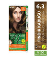 Nevacolor Natural Colors Permanent Hair Color Cream Set | 6.3 Nutshell Permanent Hair Color