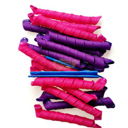 No Heat Magic Hair Curlers with hooks | 55cm Hair Rollers