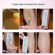 Non-Woven Hair Removal Wax Strips | 100 sheets Hair Remover
