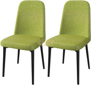 Nordic Chair with Black Legs | Green