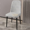 Nordic Chair with Black Legs | Grey